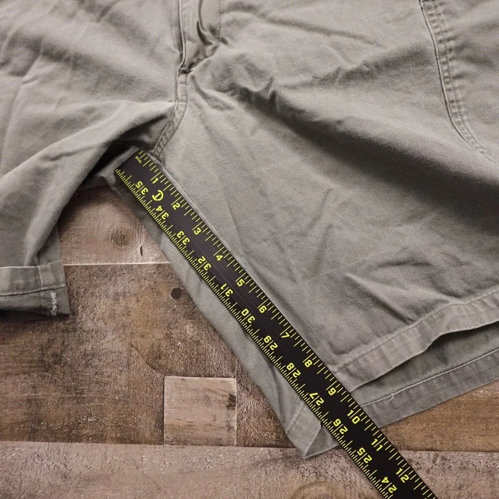 DEX 1963‎ Co Men's Cargo Shorts – Olive Green, Size 34